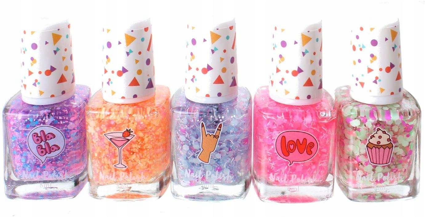 

Create It! Lakiery Do Paznokci Confetti Brokat 5sz