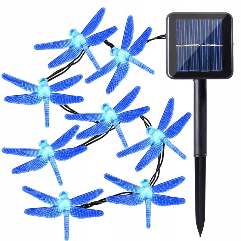 

50 Led 7 M Lampki Solarne Ogrodowe Żarówka Lampa