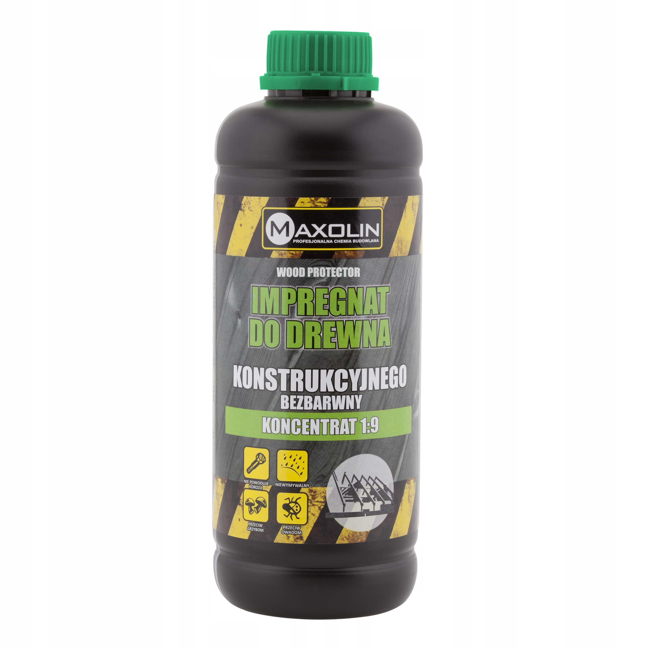 Impregnat do Drewna Konstrukcyjnego BRĄZOWY 1 L