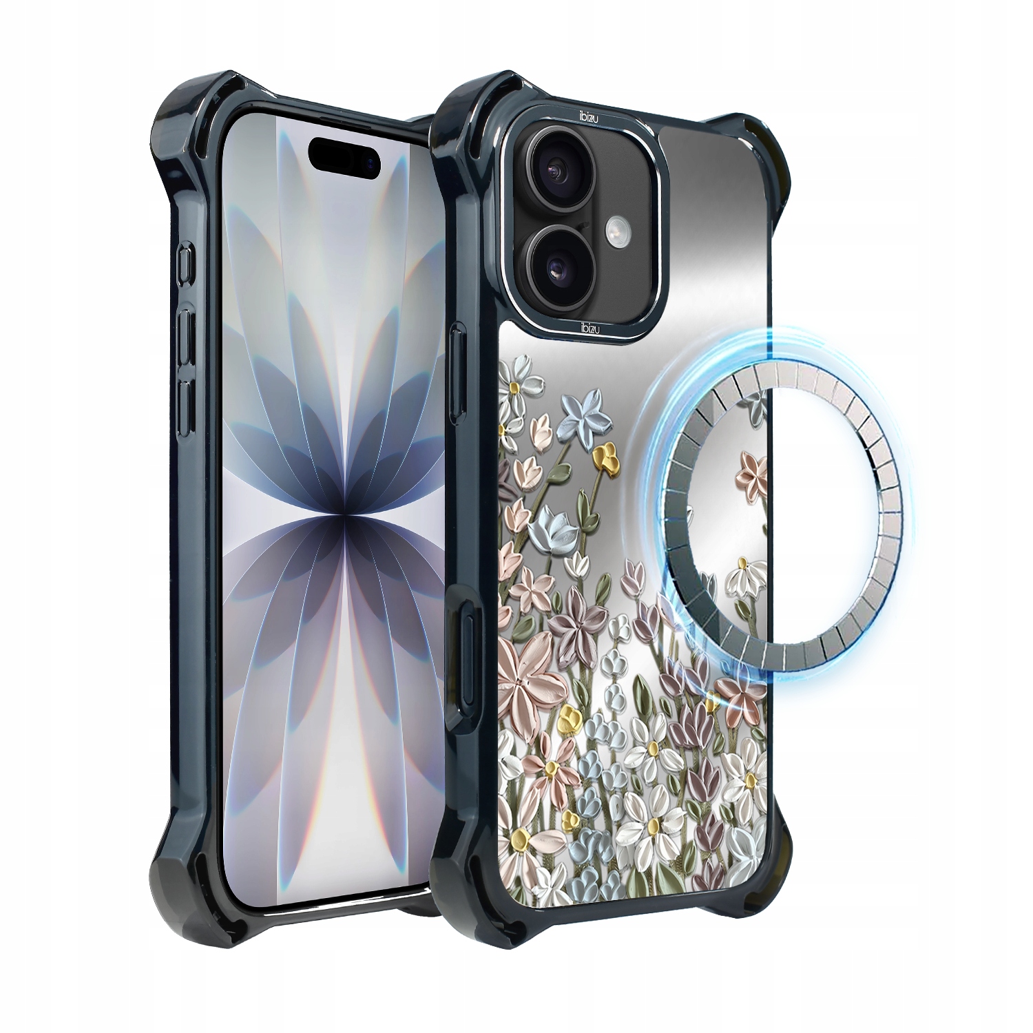 Pouzdro pro iPhone 17 Ibizu DropGuard Ultra s MagSafe, Jarní louka