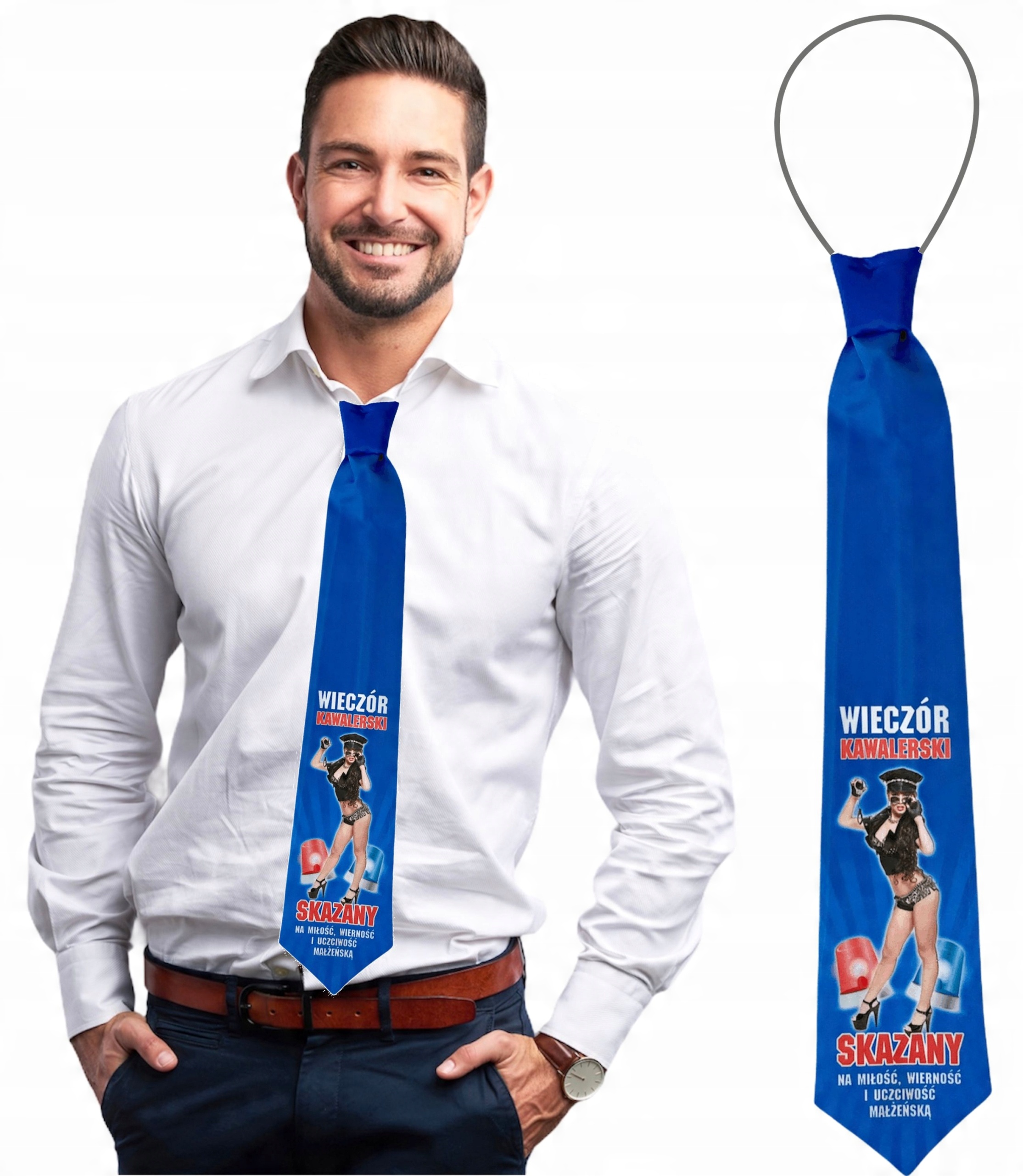 

Krawat na Wieczór Kawalerski kawalerskie wesele
