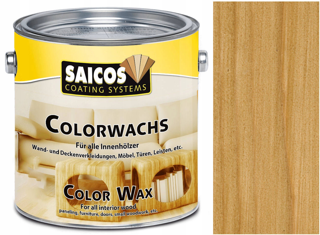 

Saicos Colorwachs Wosk Kolorowy Dąb 3058 125ml