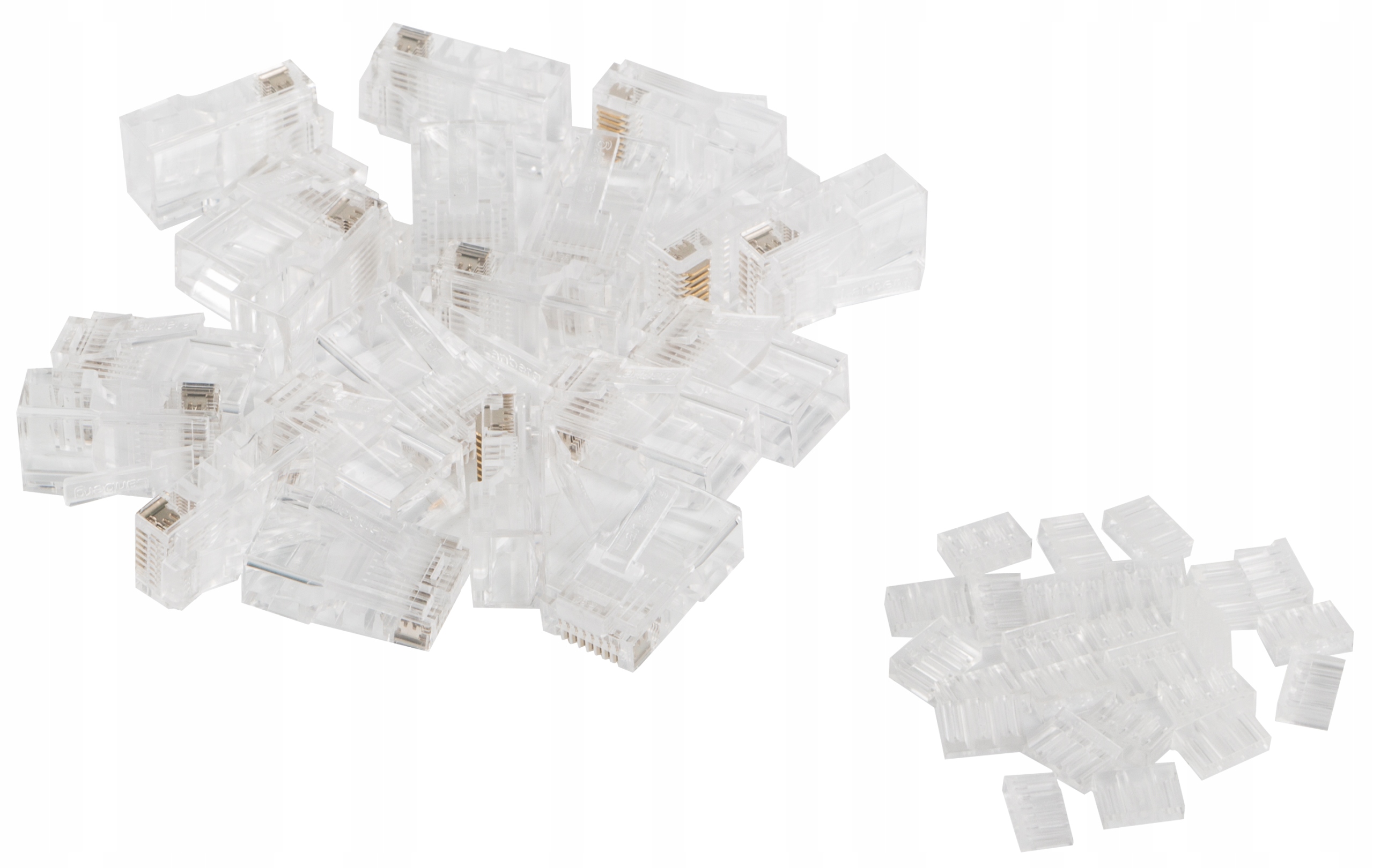 

Wtyk sieciowy RJ45 Lanberg kat.6 Utp 8P8C 20szt