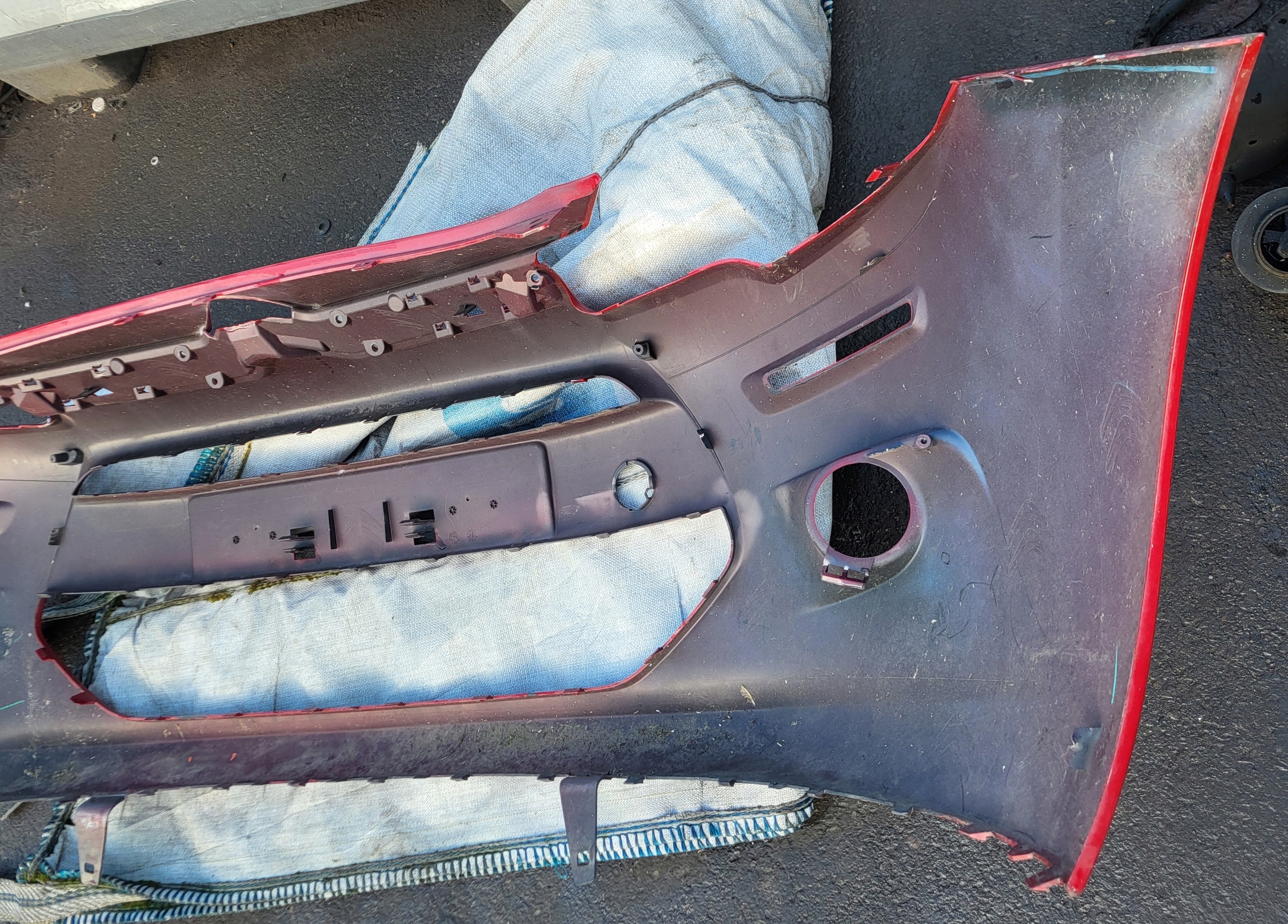 front bumper front CITROEN C3 II 2 LIFT OE 9803500777