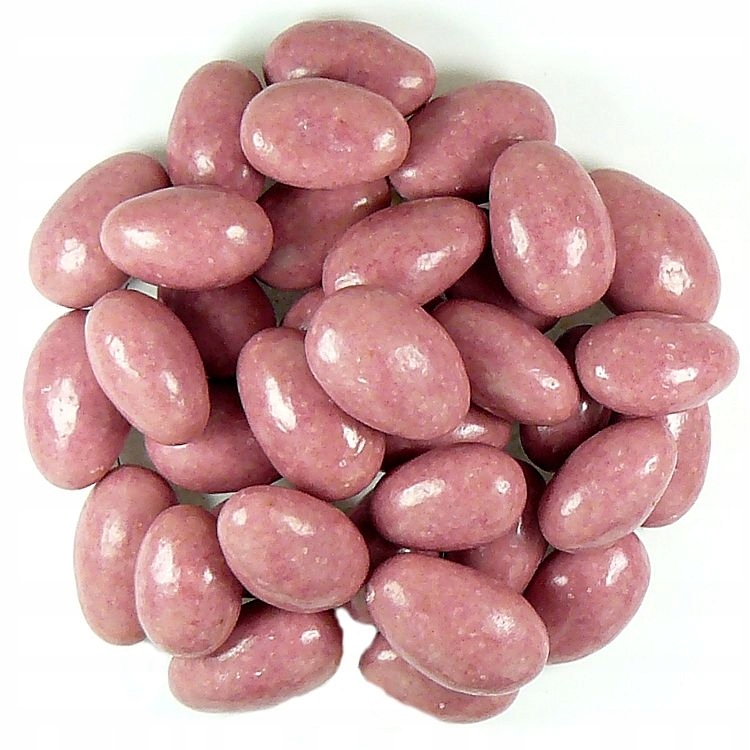 Mandle v čokoládě malinová příchuť Dražé 1 kg
