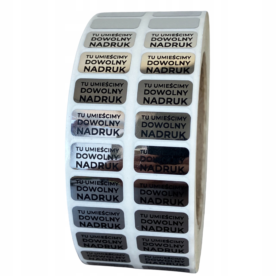 PLOMBA VOID SREBRNA 20*10 mm - 500 szt