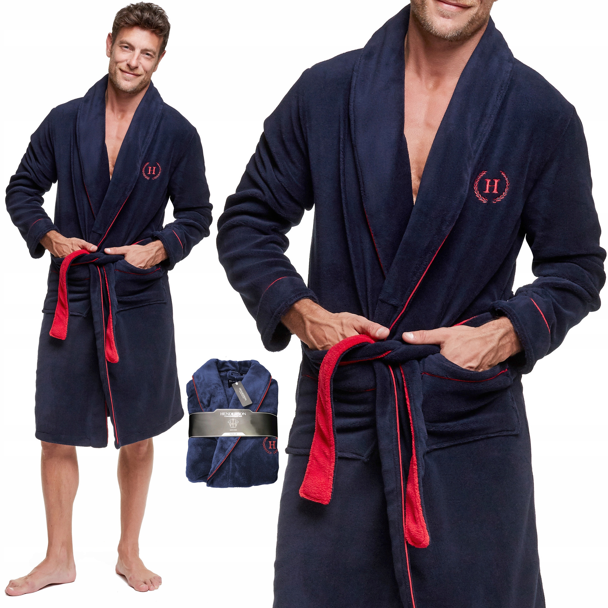 Henderson Got pánský nadýchaný teplý župan 36375 vel 3XL