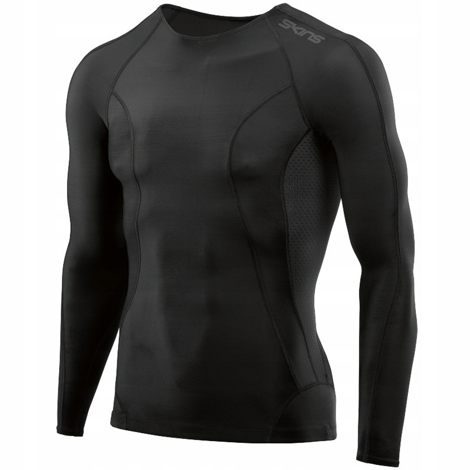 Bluza Kompresyjna longsleeve męski Cooling Skins DNAmic Core UV50+ S