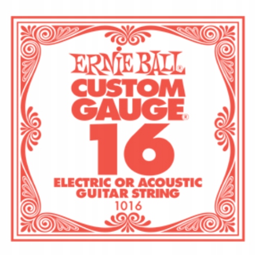 Ernie Ball Eb 1016 struna pojedyncza do gitary elektrycznej