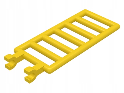 

Lego 6020 Płotek Barierka Drabinka żółty Nowy (2g)