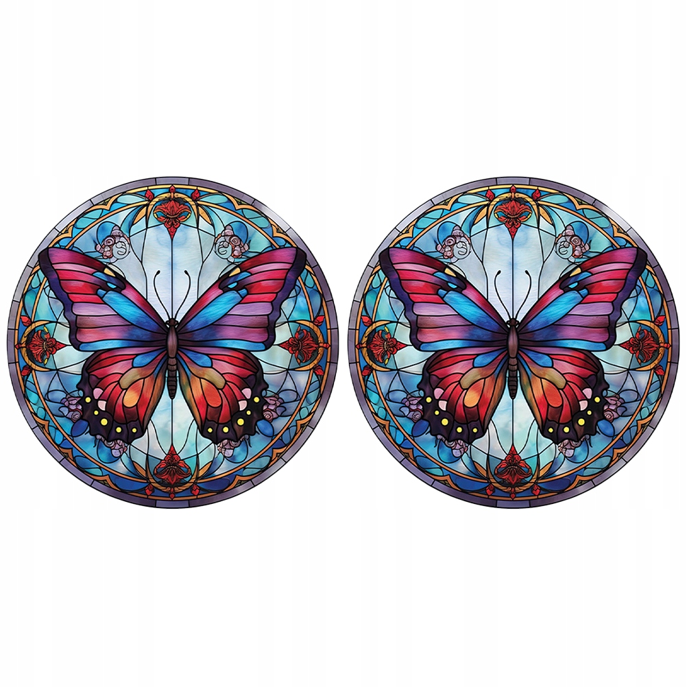 2 SZTUK ANTYKOLIZJI OKNA PRZYLEGAJĄCA NAKLEJKA OKNO Marka bez marki