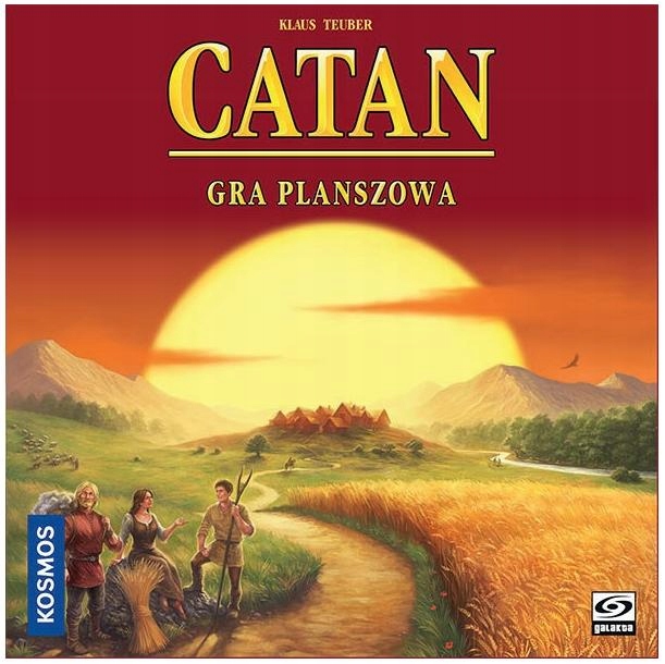 Catan (Osadnicy z Catanu) gra planszowa Rebel
