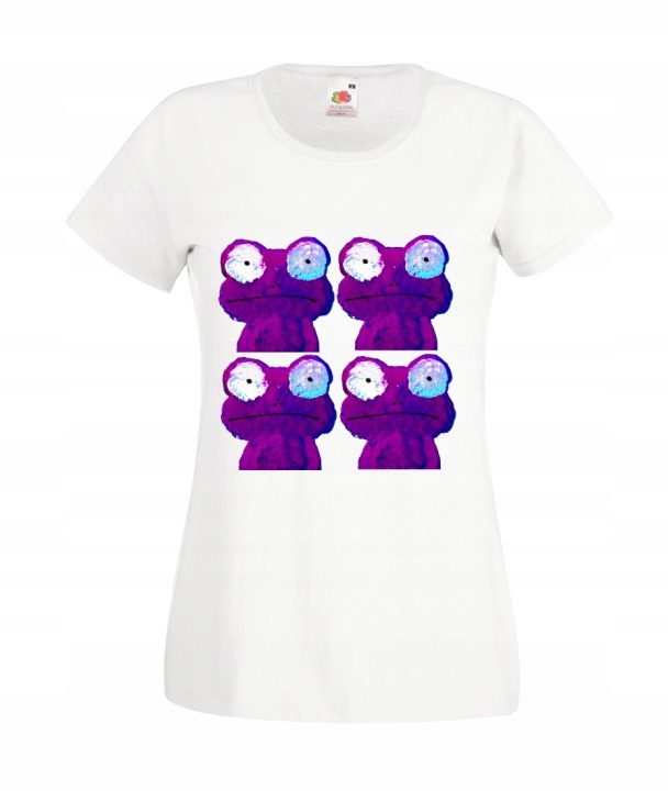 

Kolorowe Koszulki Psychodeliczne Żaby Żaba Frog