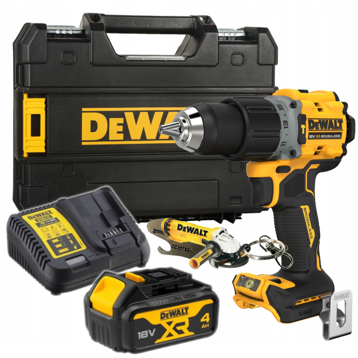 

Udarowa Wiertarko-wkrętarka 90Nm 18V 4Ah DeWALT