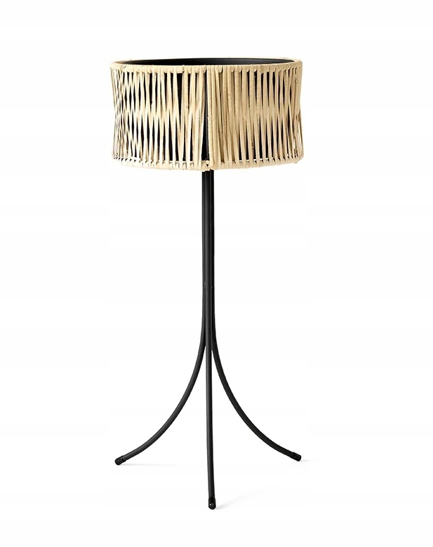 Menu Umanoff Držiak Na Kvetináč Ratanový kvetináč na kvety 69 cm, čierny