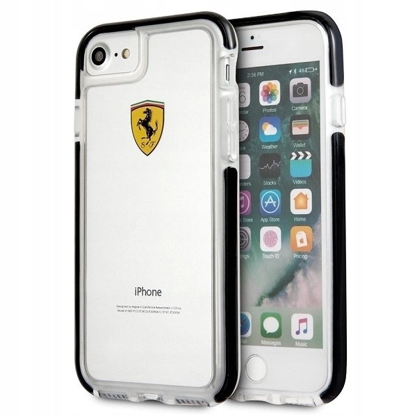 Etui Ferrari Shockproof na iPhone 7 8 Se 2020 Se 2022