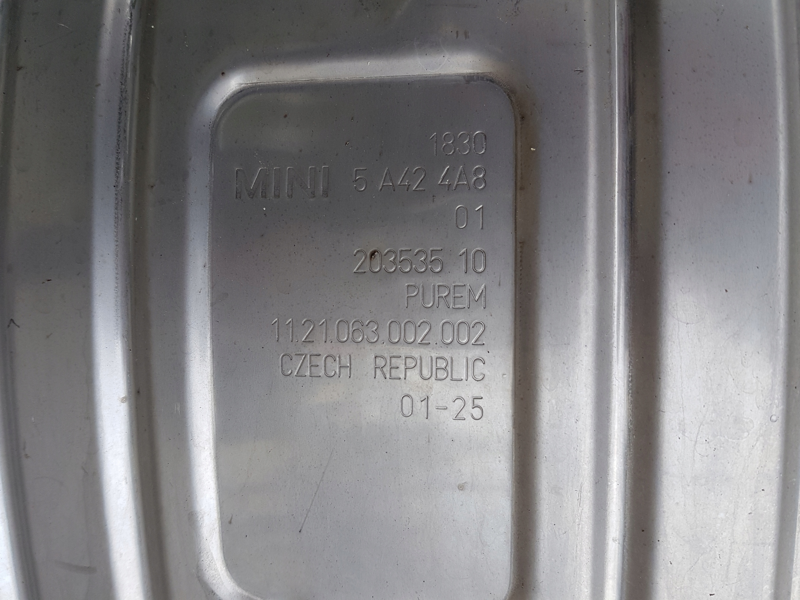 TLUMIK KONCOWY MINI F65 5A424A8