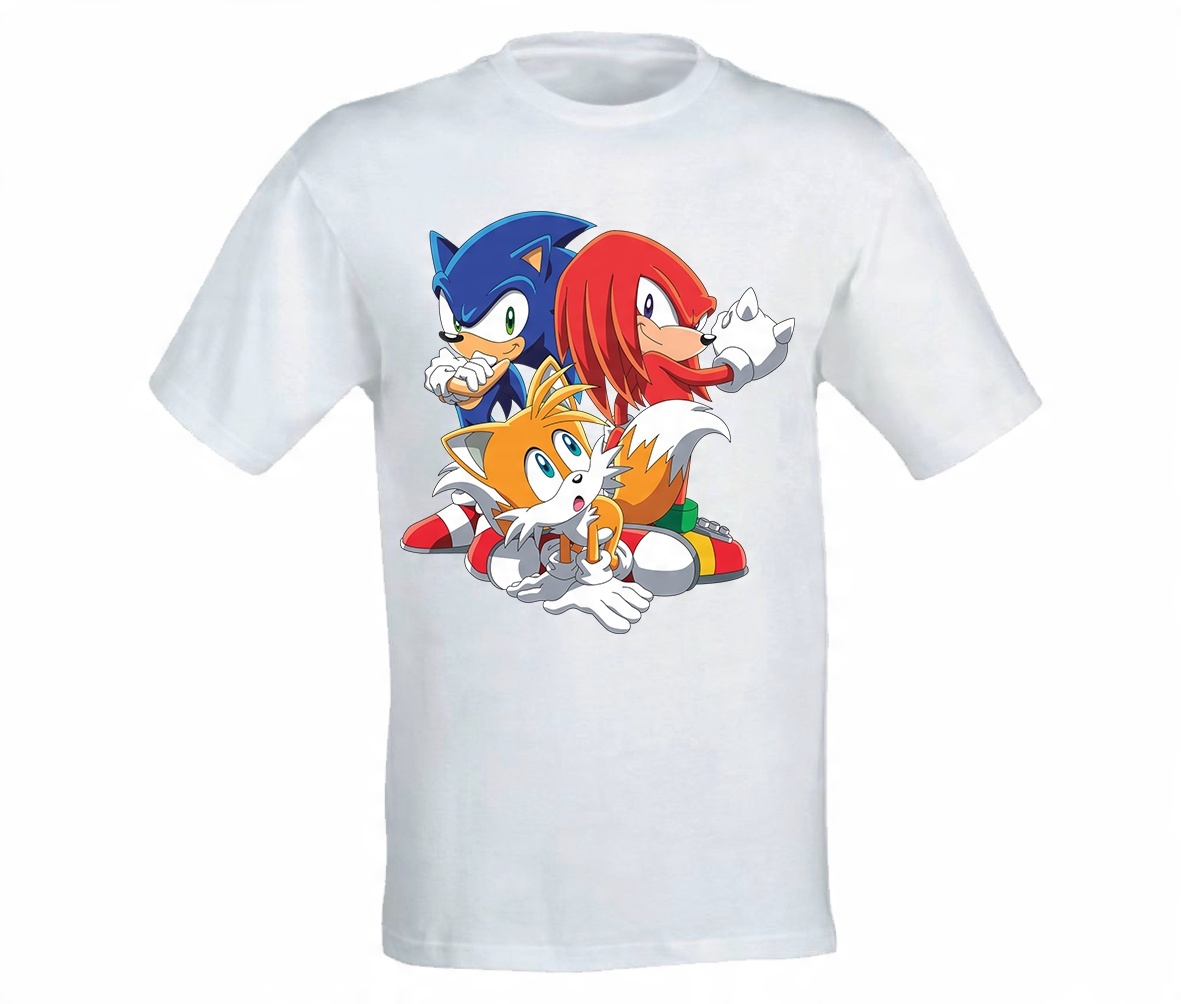 

Koszulka T-shirt Sonic Tails Miles Knuckles L