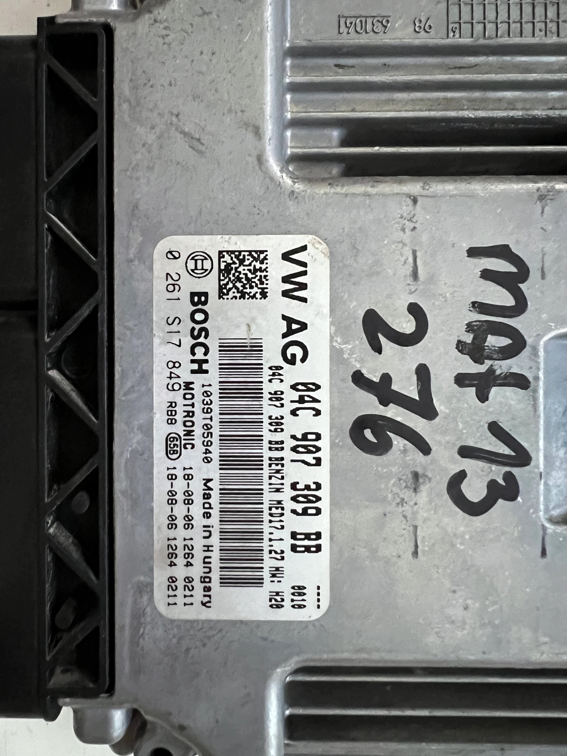 SKODA OCTAVIA 1.0 TSI DKRF 04C907309BB 0261S17849 computer Originale