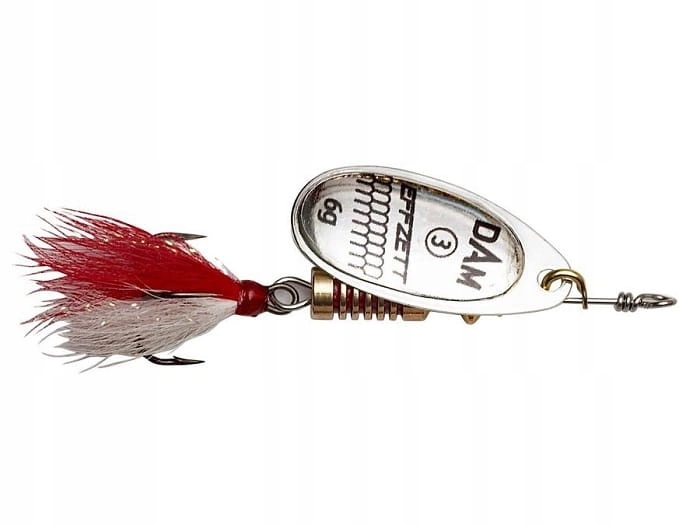 Obrotówka Effzett Standard Dressed Spinner #5 12g Silver