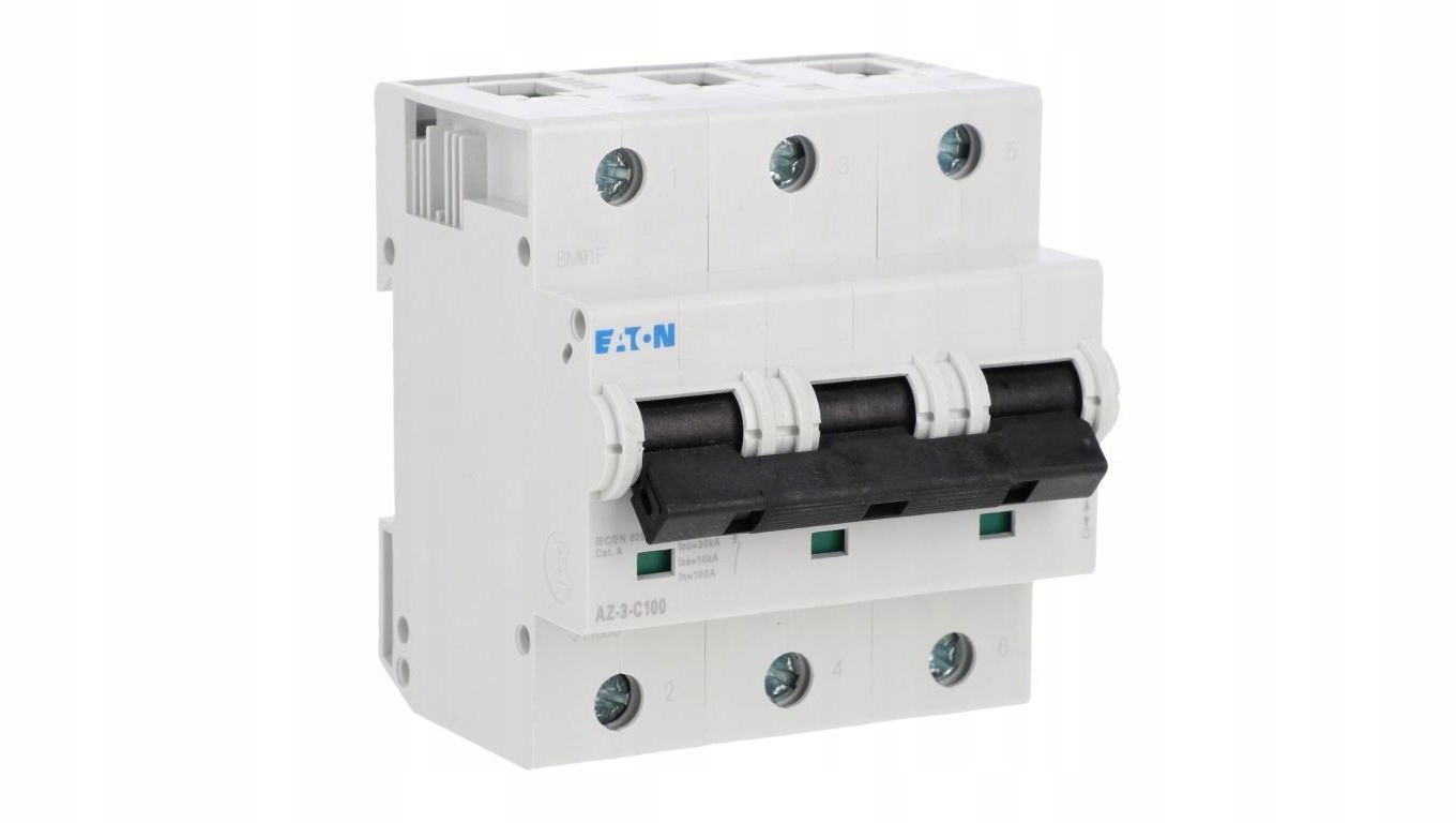 Wyłącznik Nadprądowy Eaton 3P C100 20kA AZ-3-C100 Zabezpieczenie 211806