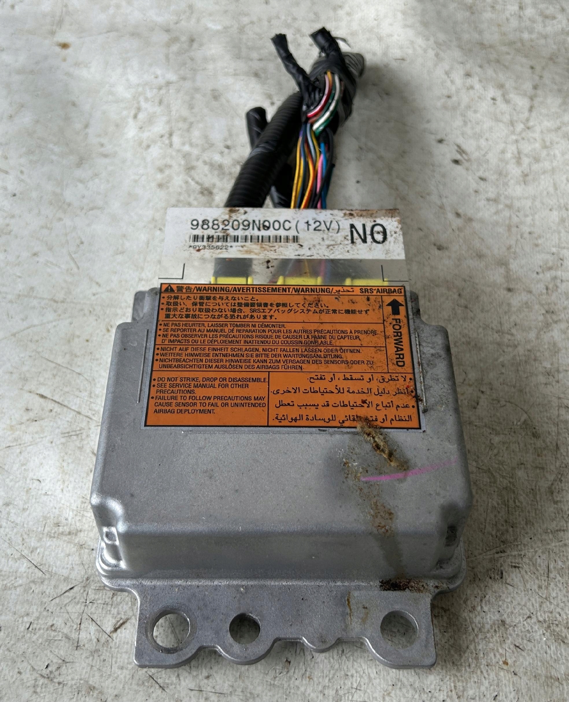 modulo airbag NISSAN MAXIMA A35 09- 98820-9N00C