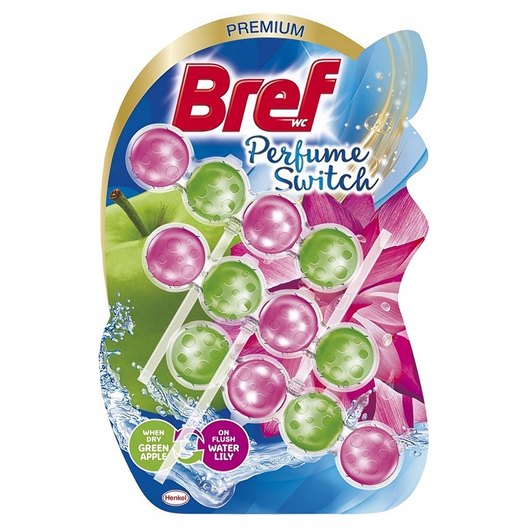 

Bref Perfume Switch 3x50g Kostka Wc Jabłko Lilia