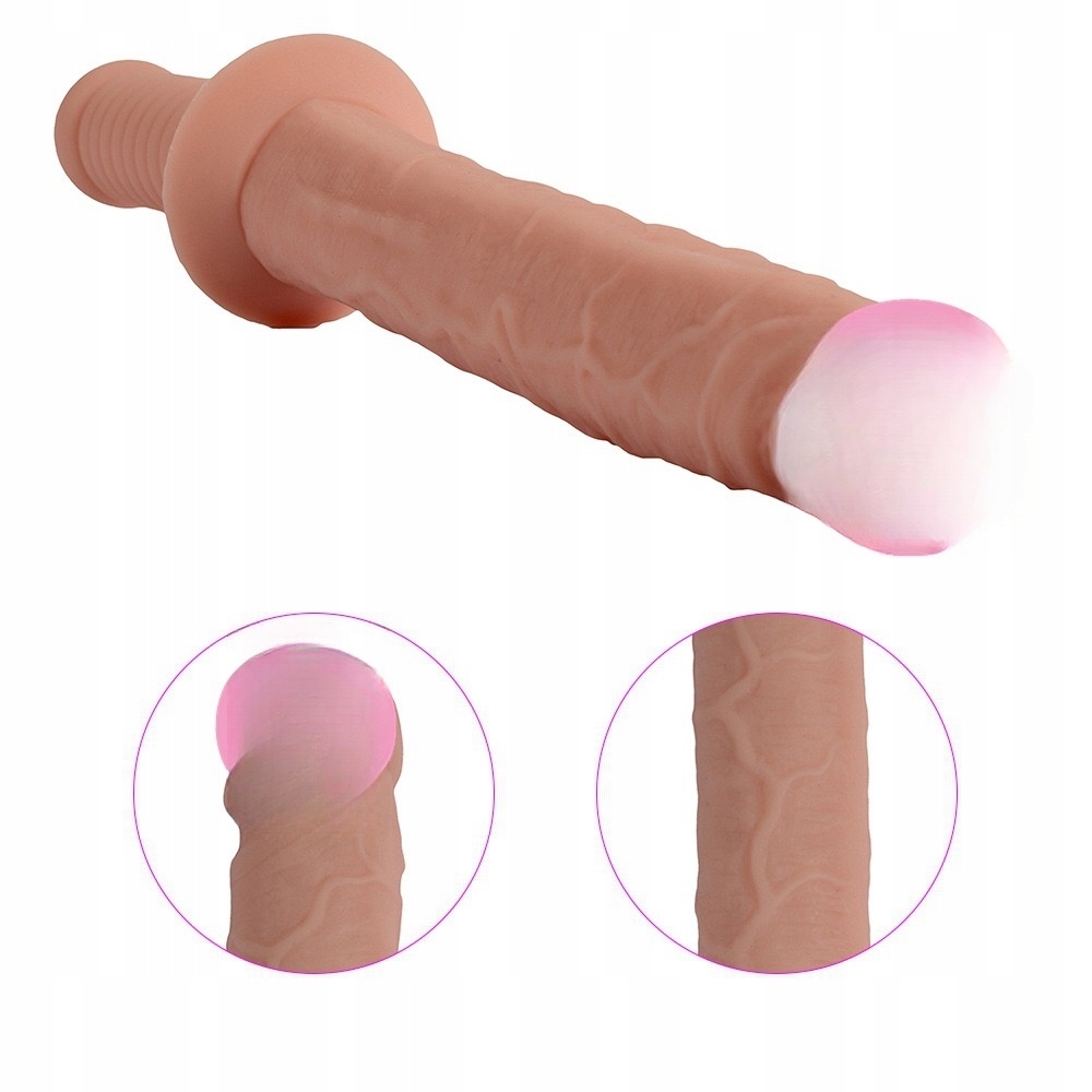 STYL UCHWYTU ELASTYCZNY REALISTYCZNY STYMULUJĄCY FAŁSZ Marka bez marki