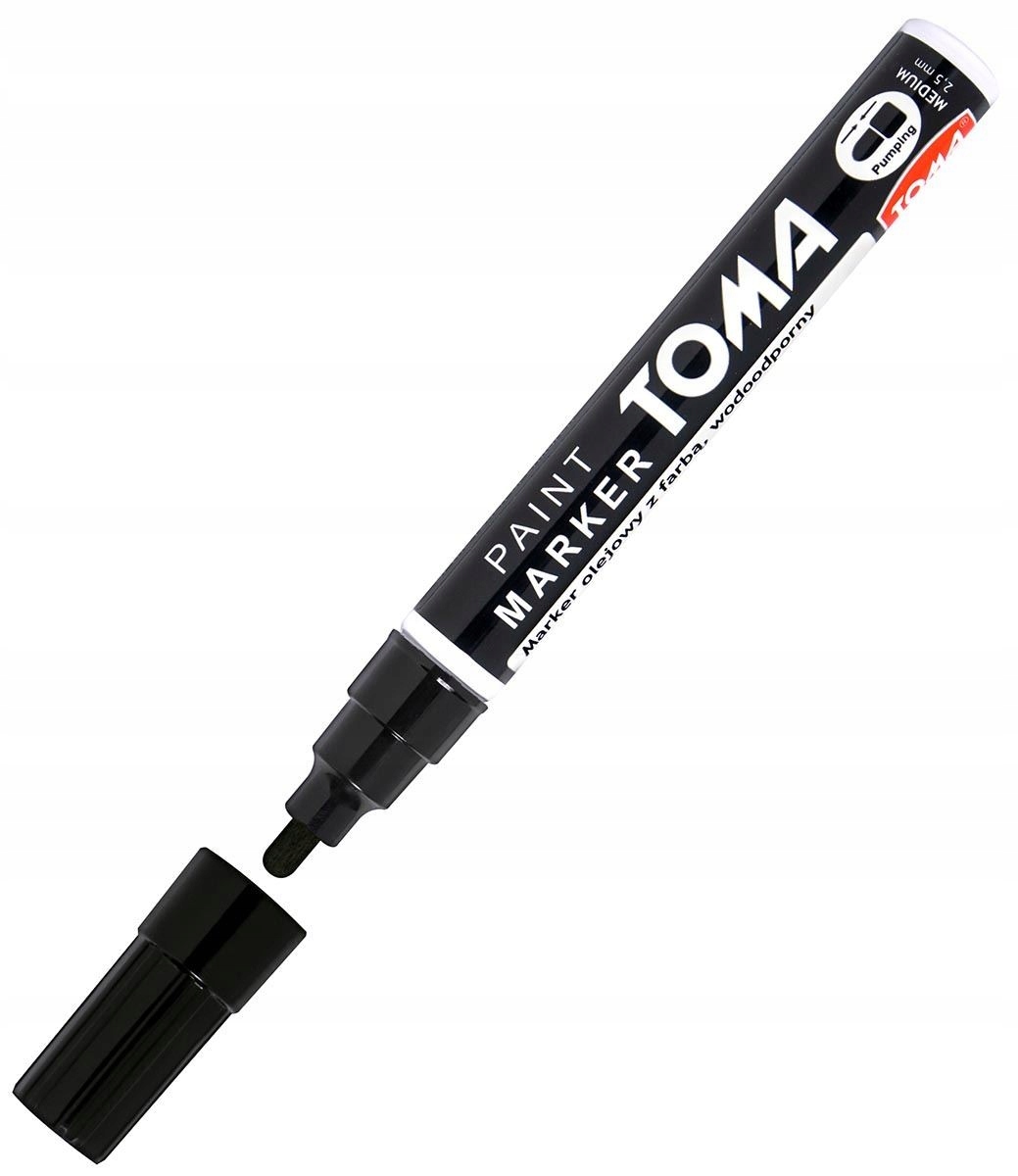 

Marker olejowy olejny Toma TO-440 2,5mm czarny