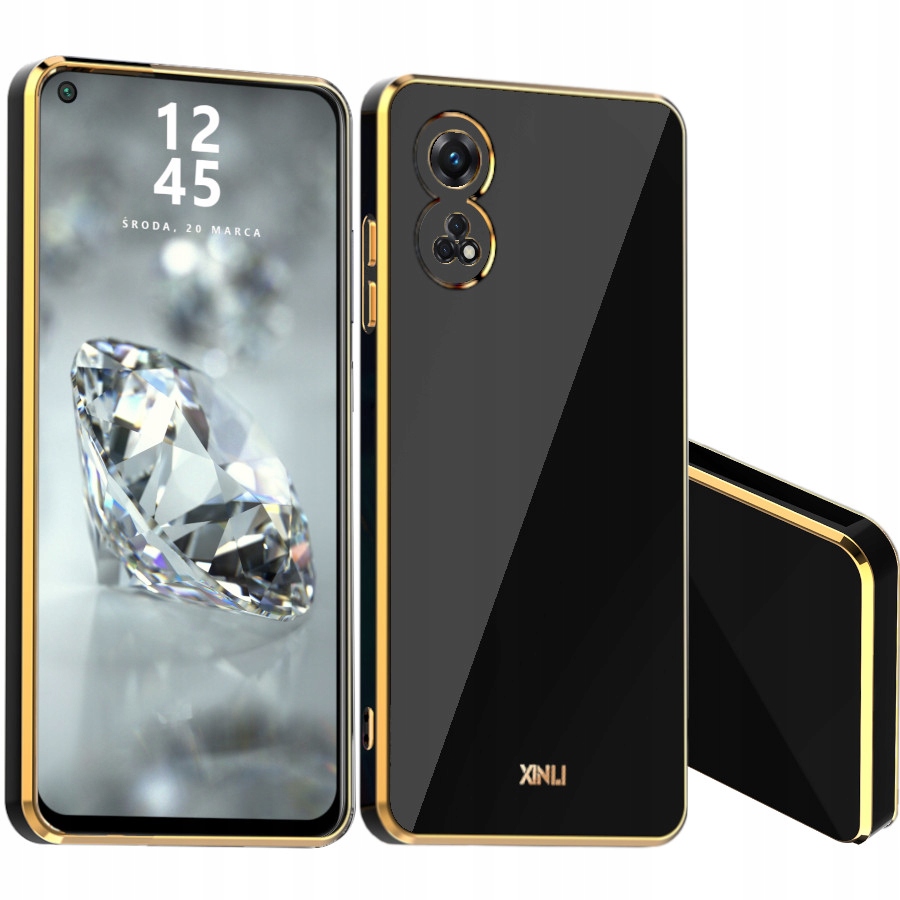 

Etui Glamour Shine Do Oppo Reno 8T Szkło