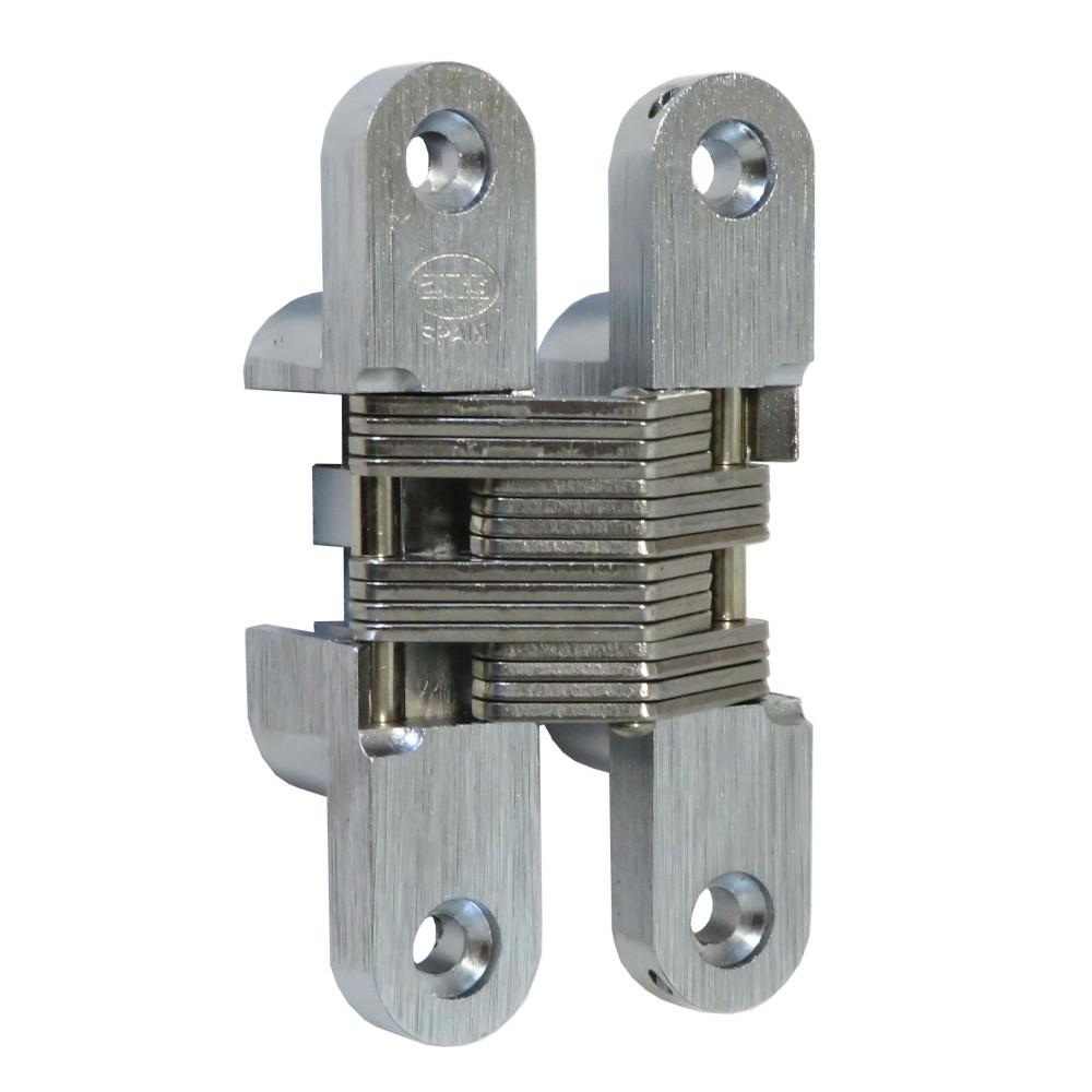 Závěs neviditelný Inox výška 95 mm Skrytý zapuštěný závěs Chrom mat