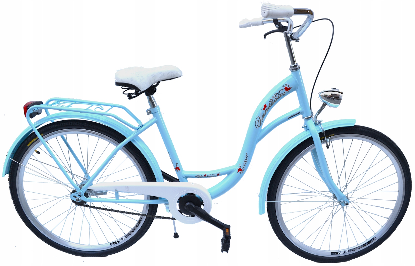 Rower Damski Miejski Vanessa Miętowy 26` OKAZJA 26 12187792797