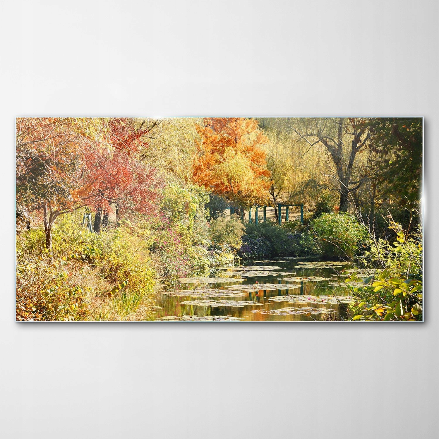 

Obraz na Szkle Dekor Krajobraz Rzeka Jesień 120x60
