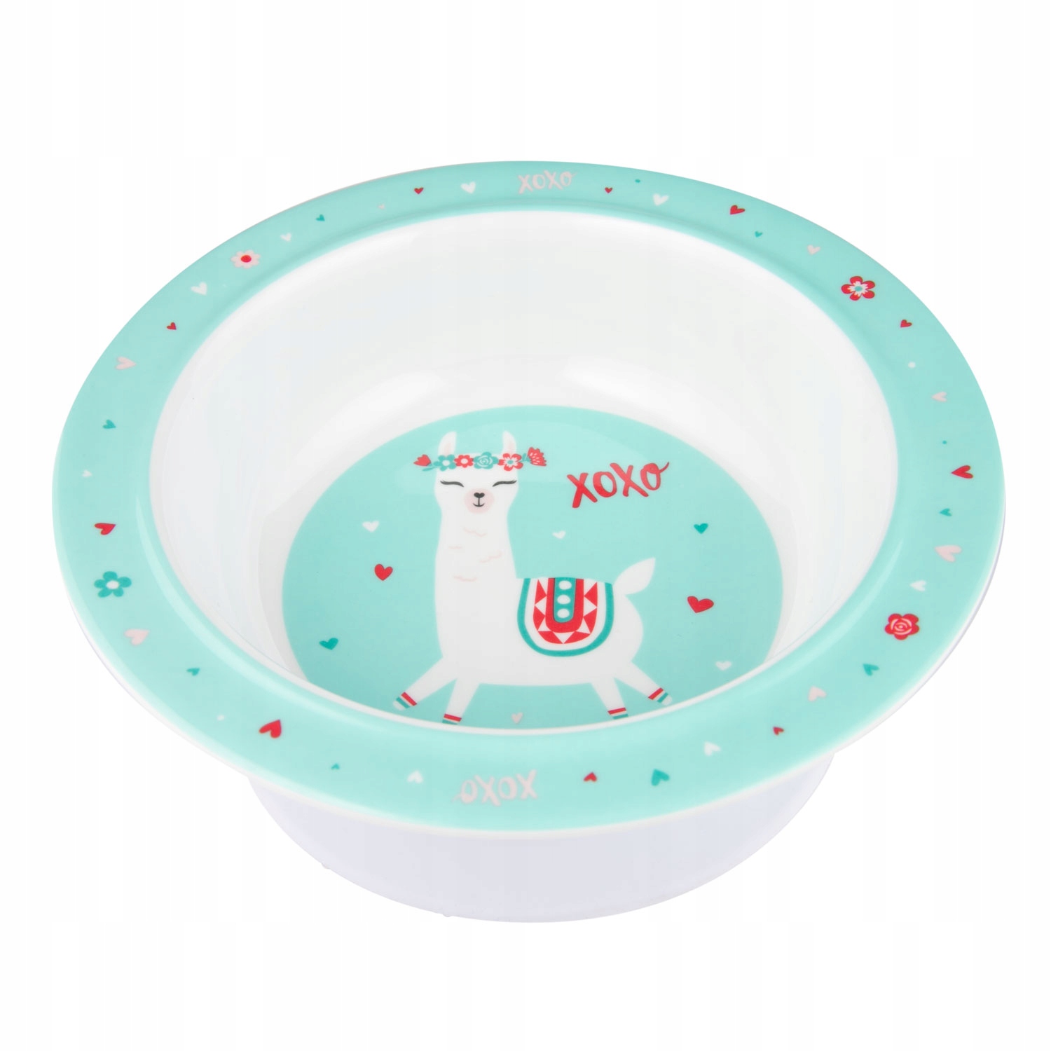 CANPOL Miseczka MELAMINOWA z przyssawką TURKUS