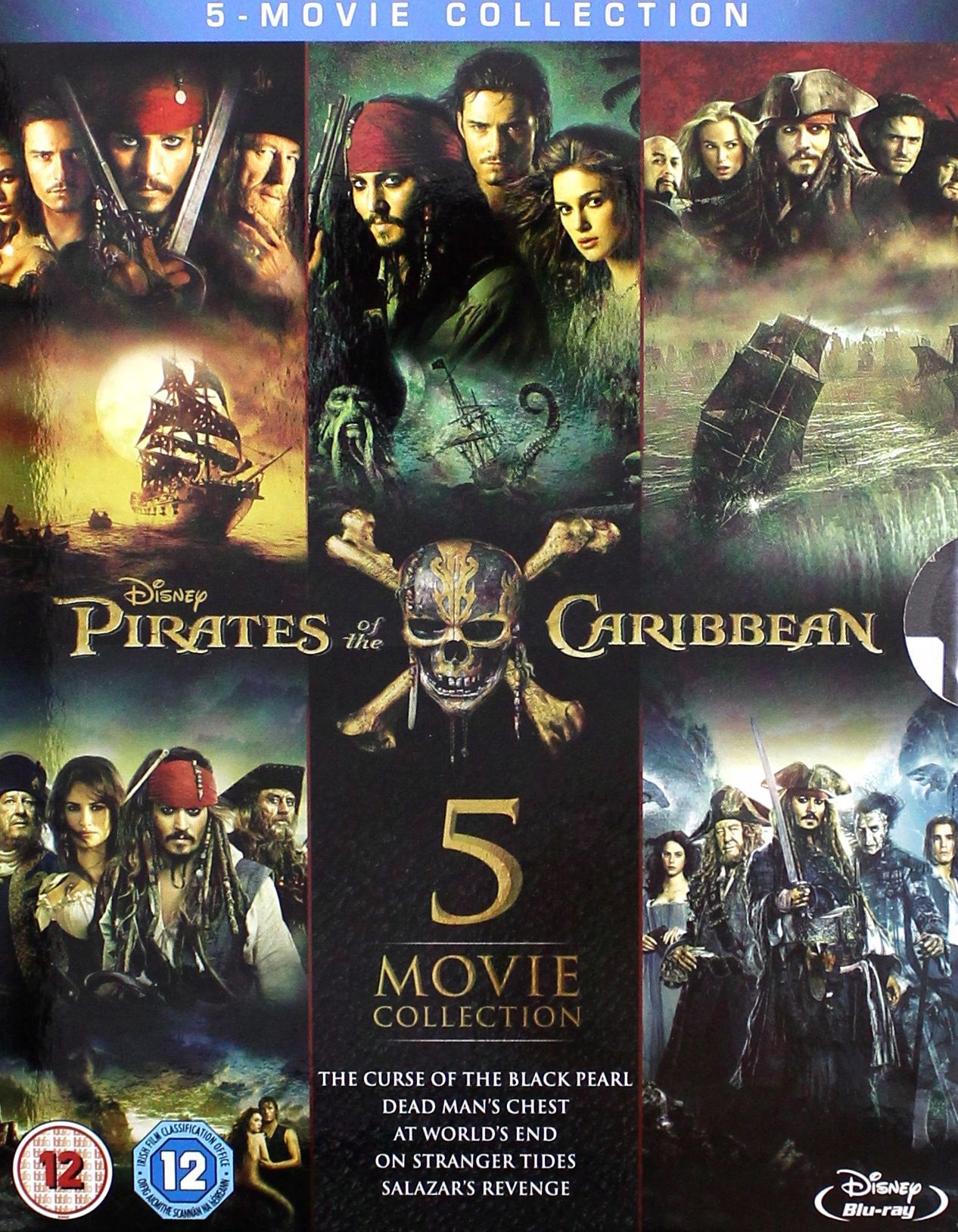 Pirates Of The Caribbean 1-5 (piraci Z Karaibów: Klątwa Czarnej Perły Pir