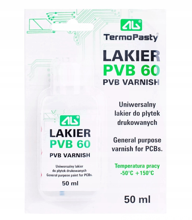 

Lakier Pvb 60 50ml z pędzelkiem