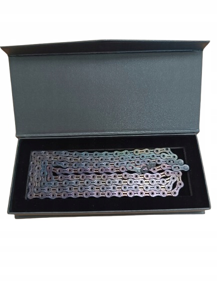 Łańcuch Kmc X-10 DLC 10 rzędów, 116 ogniw, czarny Diamond 1/2"x11/128