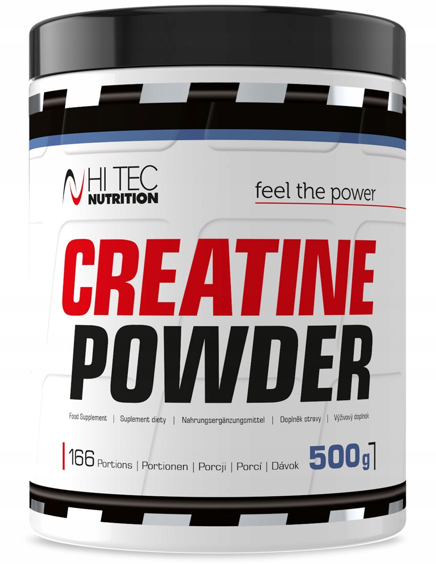 Hi Tec Creatine Powder – 500 g Monohydrát Masa Síla