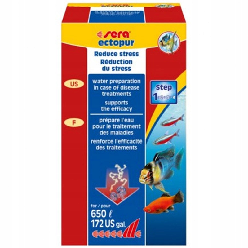 SERA ECTOPUR w przypadku choroby lub szoku 130gr