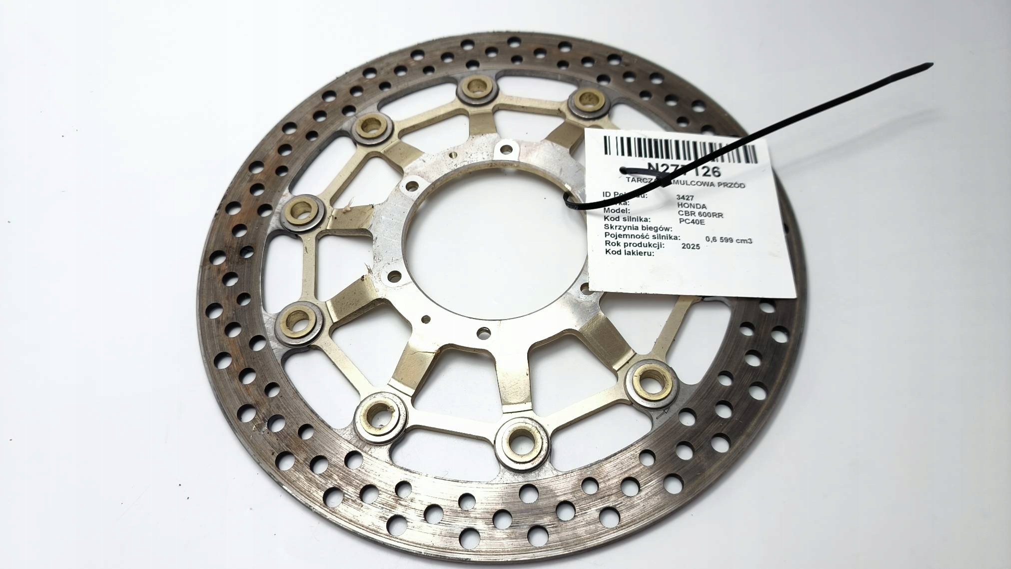 disc brake front PC69 HONDA CBR 600RR