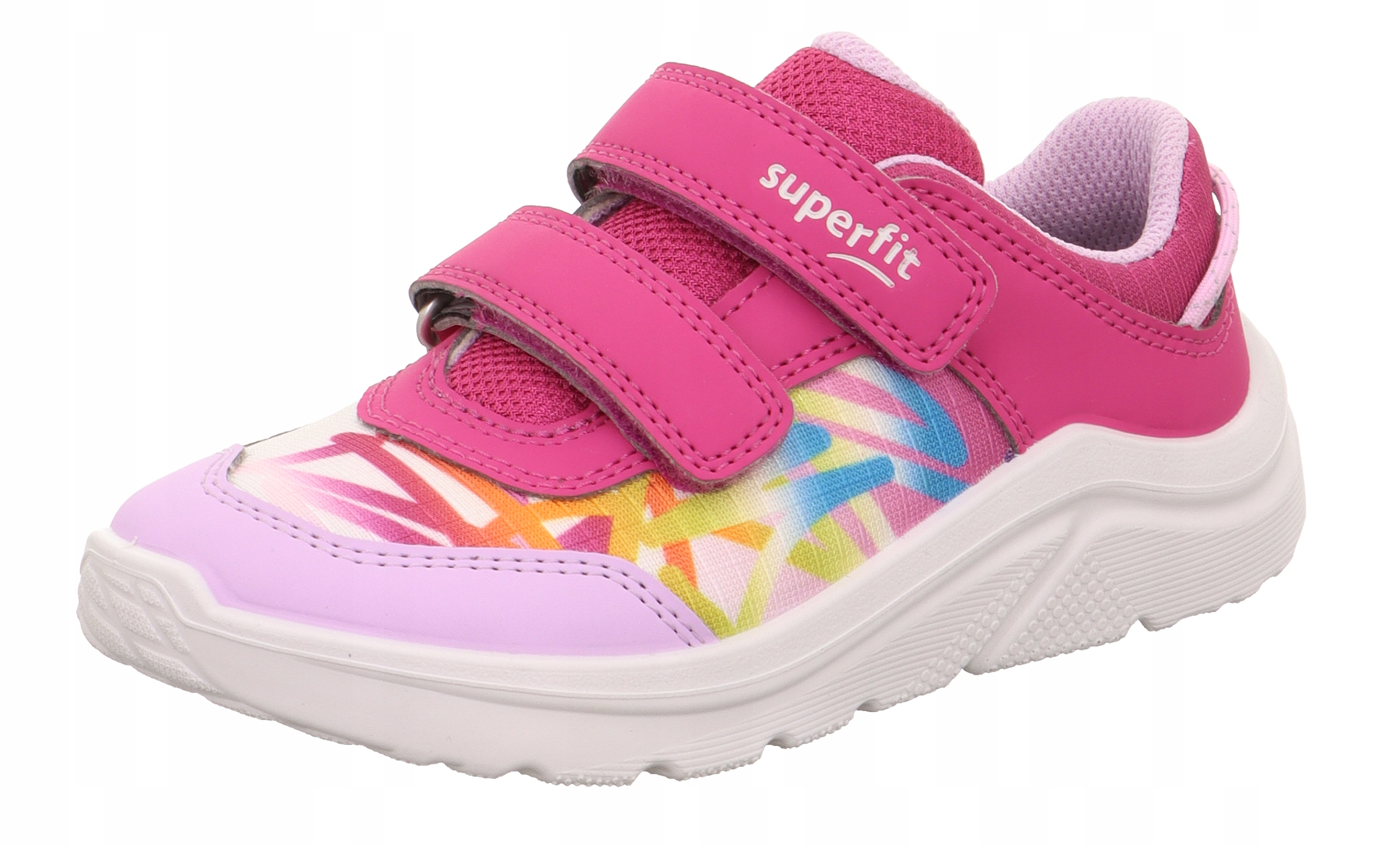 Superfit Sportowe Sneakersy 1-006100-5500 Kicks Pink/Lila r.32