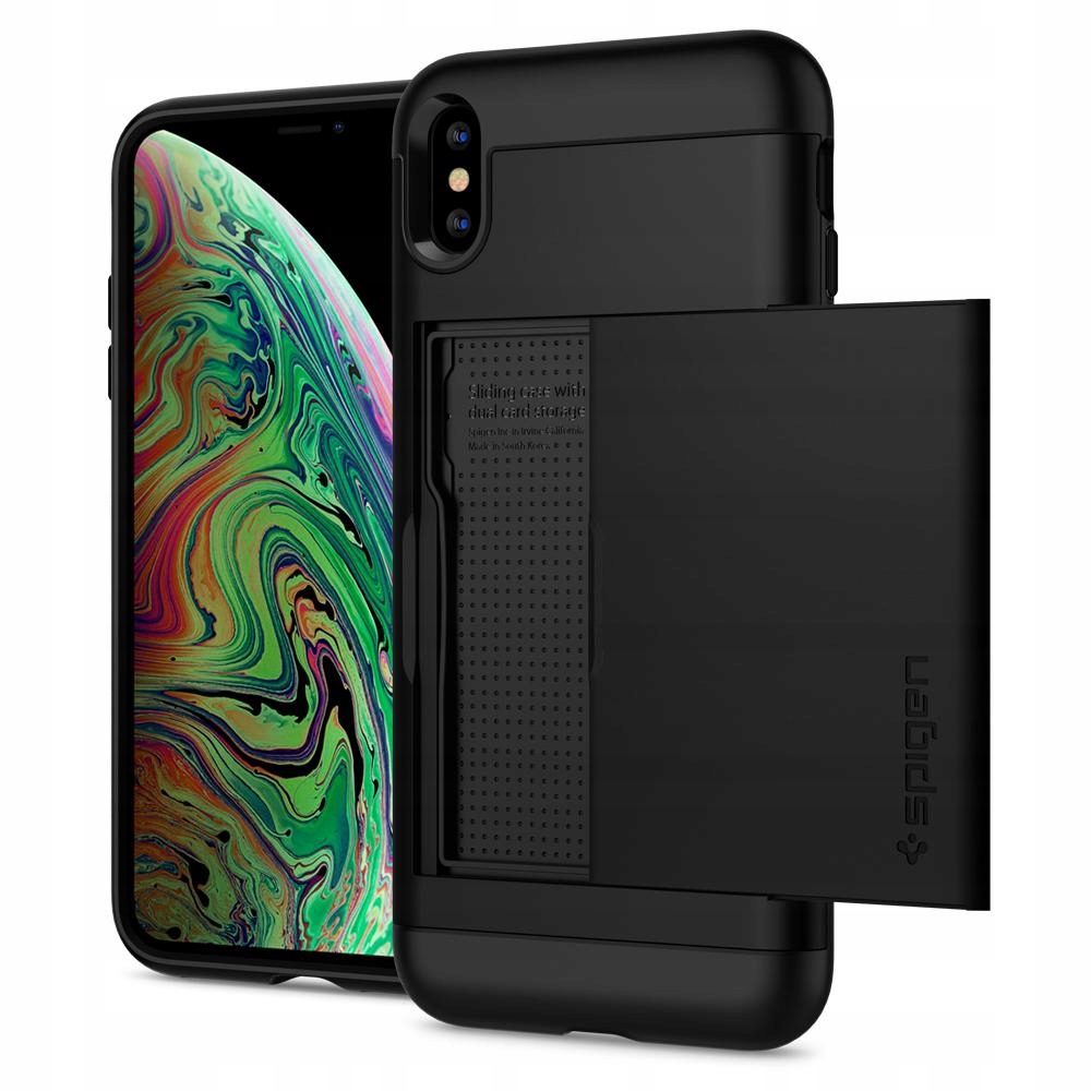

Spigen Slim Armor Cs do iPhone Xs Max czarny