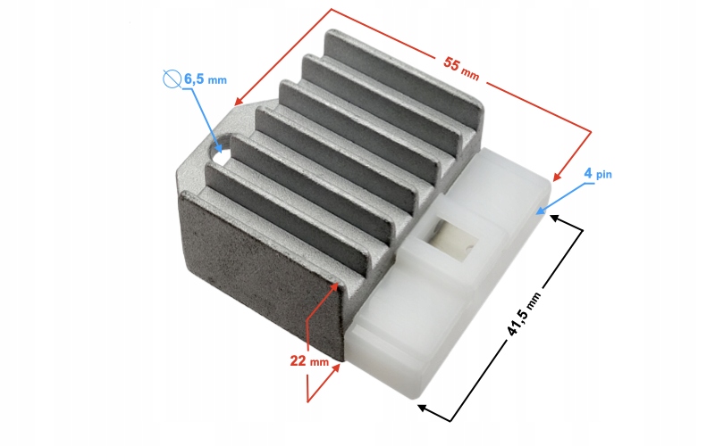 REGULATOR NAPIĘCIA SKUTER 4T CHALLANGER YIBEN