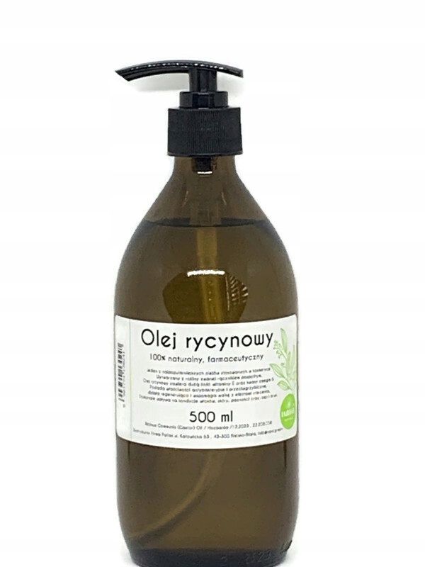 

Olej Rycynowy Farmaceutyczny 500 ML Pompka
