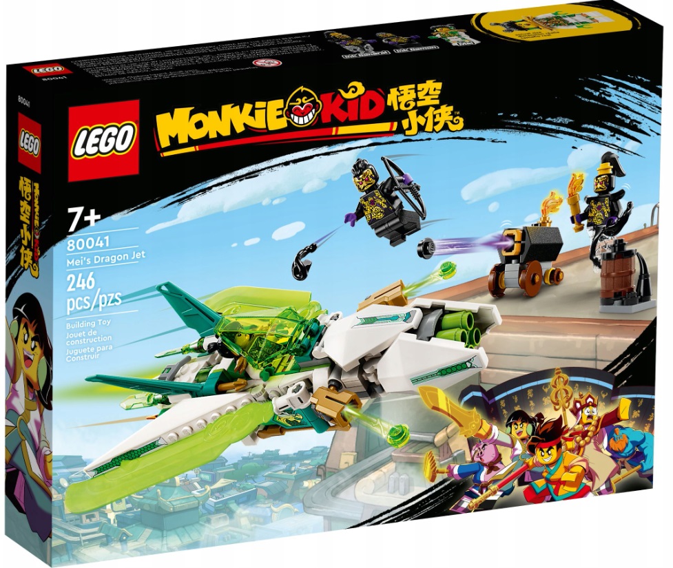 KLOCKI LEGO MONKIE KID 80041 SMOCZY ODRZUTOWIEC MEI