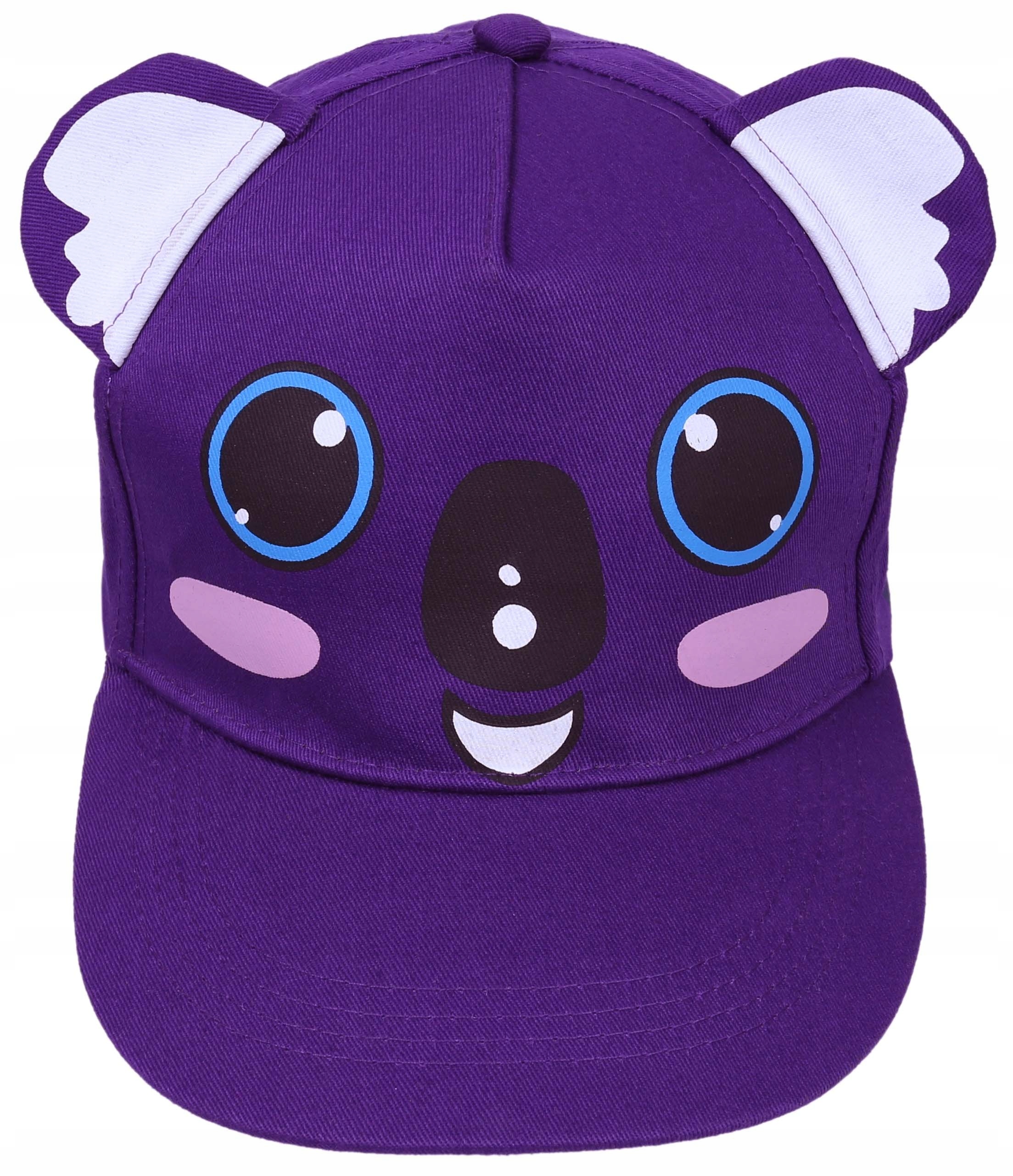 

Fioletowa czapka z prostym daszkiem Koala 56 cm