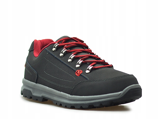 Polobotky Mt Trek MTJ-17-501-042A Šedé/Červené 42