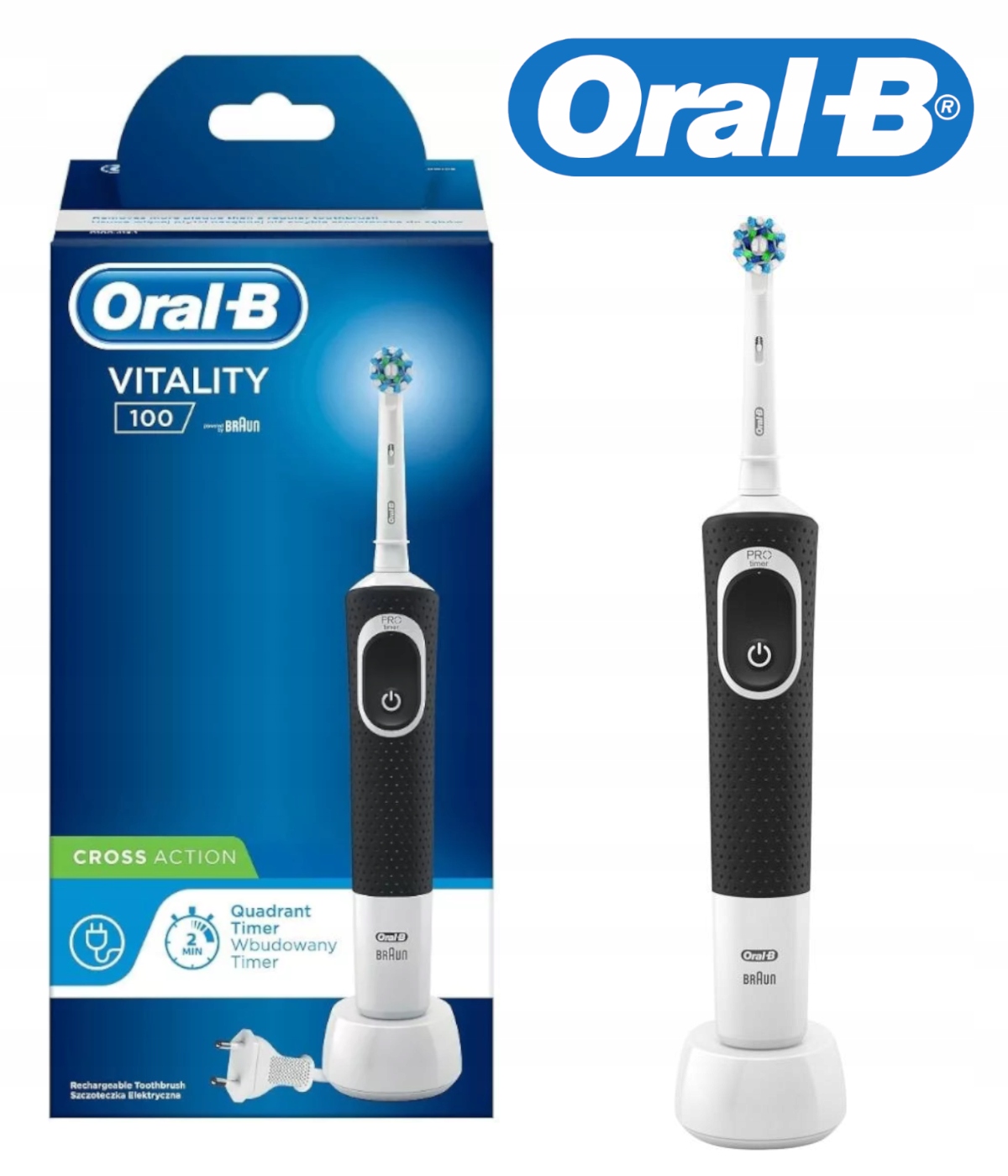 

Szczoteczka Elektryczna Do Zębów Oral-b Vitality