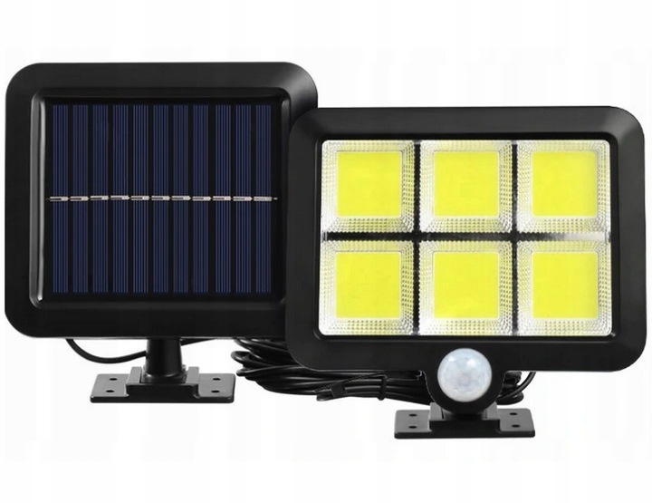 

Lampa Solarna Z Czujnikiem Ruchu Zmierzchu 120 Led