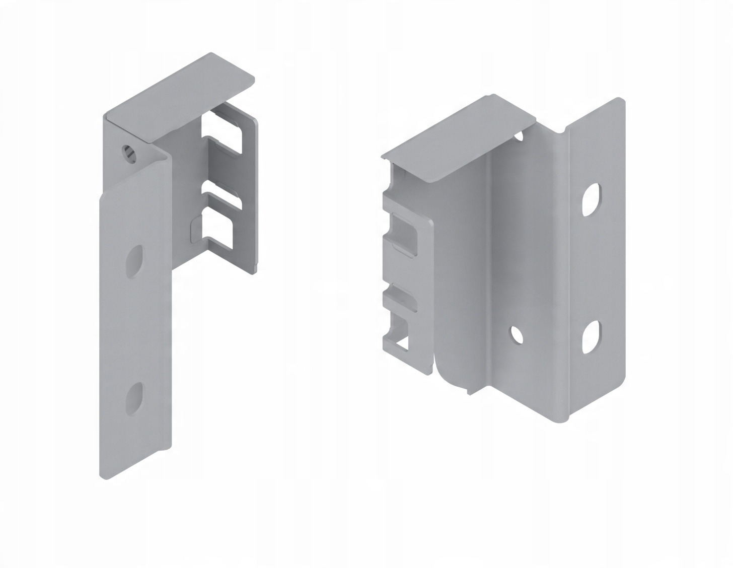 

Blum Uchwyt ścianki tylnej Z30M000S.04 L+r Szary